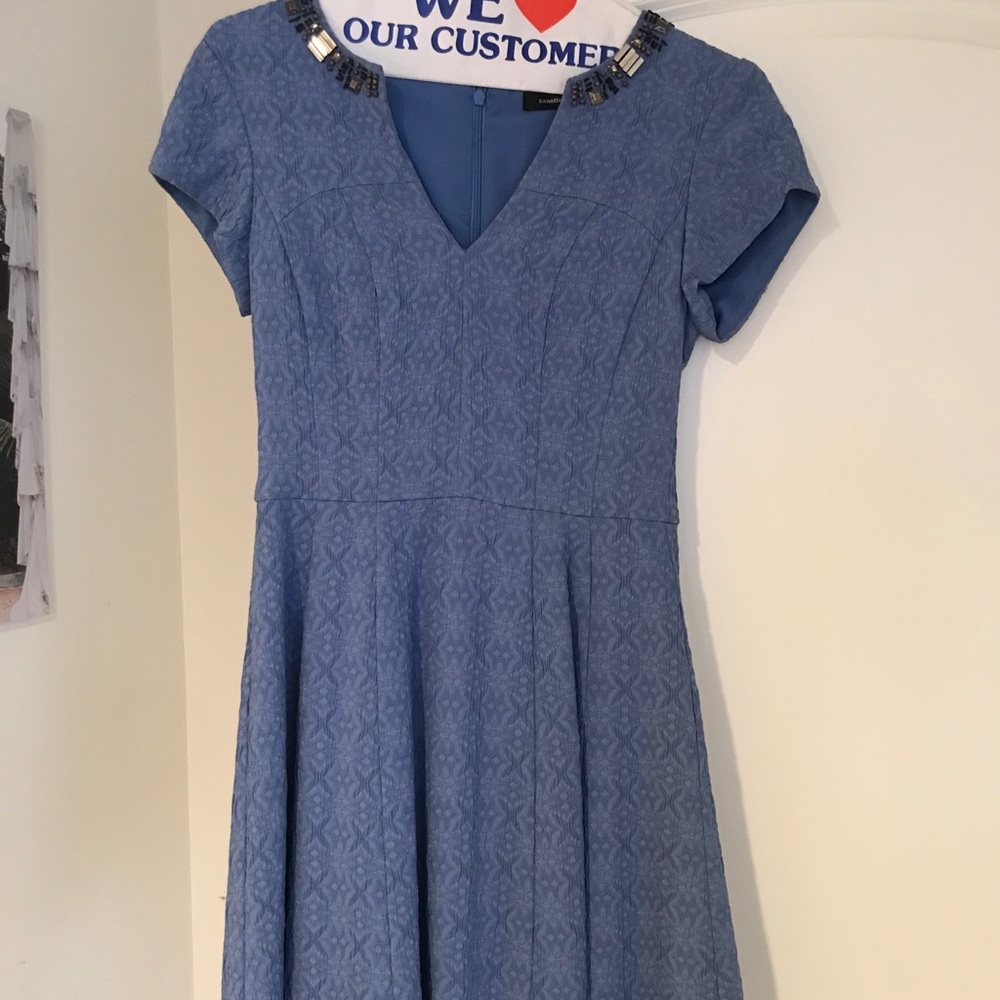 nanette lepore blue dress